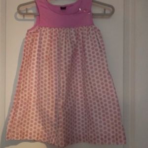 Purple and white dress, baby gap, toddler